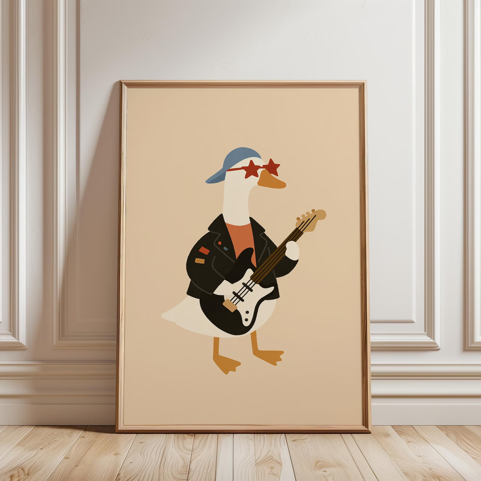 Baby Nursery Office - Cool Rocker Duck Wall Art Baby