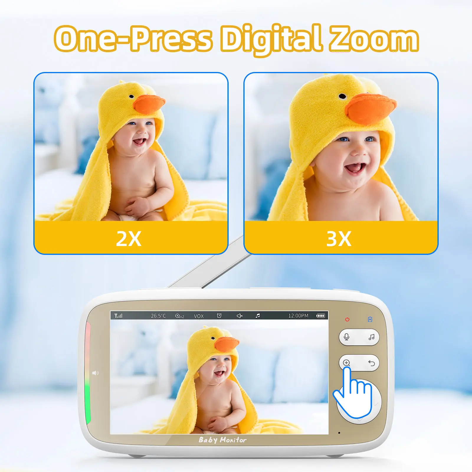 VB803 PRO Baby Monitor with 2p - Baby Monitor Split Screen ulasan dan harga