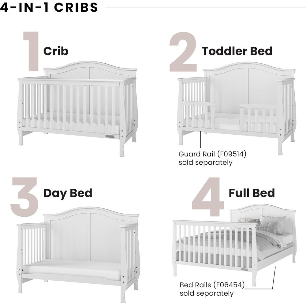 4-in-1 Convertible Crib Set fo - Convertible Crib Set ulasan dan harga