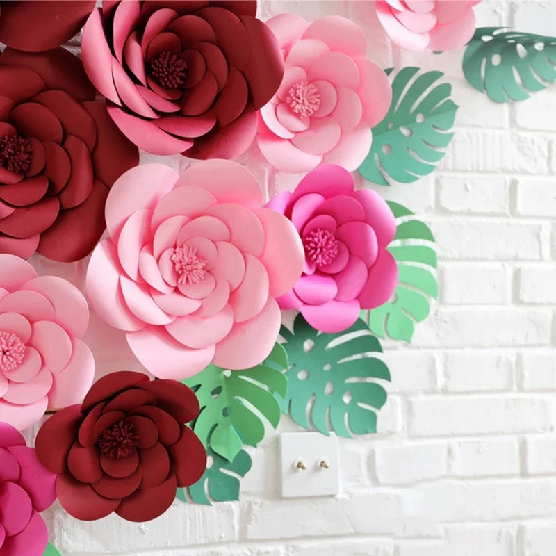 DIY Artificial Large Paper Ros - Baby Nursery Kit ulasan dan harga