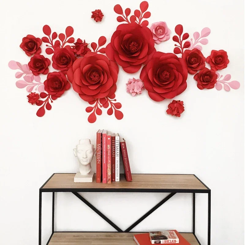 DIY Artificial Large Paper Ros - Baby Nursery Kit ulasan dan harga