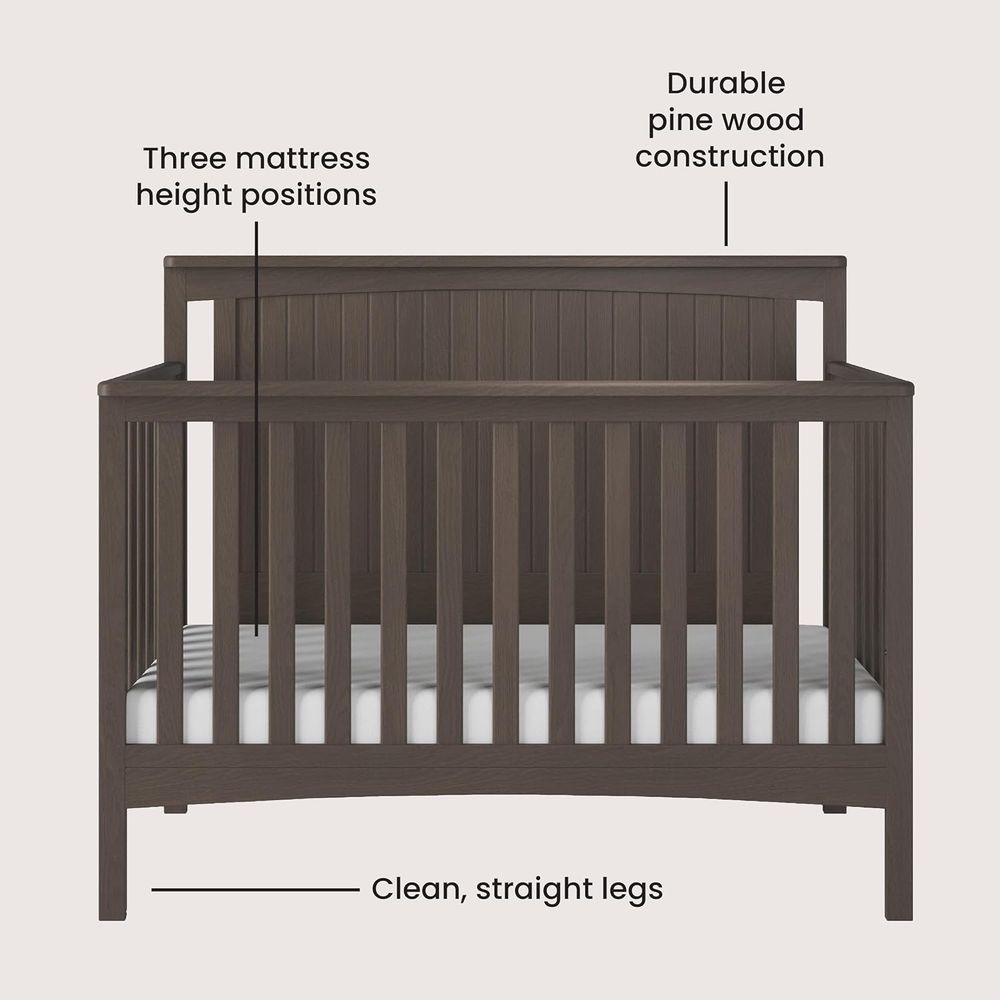 Scout 3-Piece Nursery Set, Inc - Convertible Crib Set ulasan dan harga