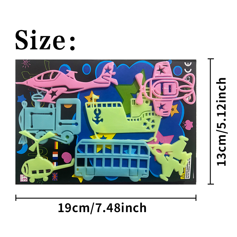 Luminous Wall Stickers Glow In - Baby Nursery Ceiling Light ulasan dan harga