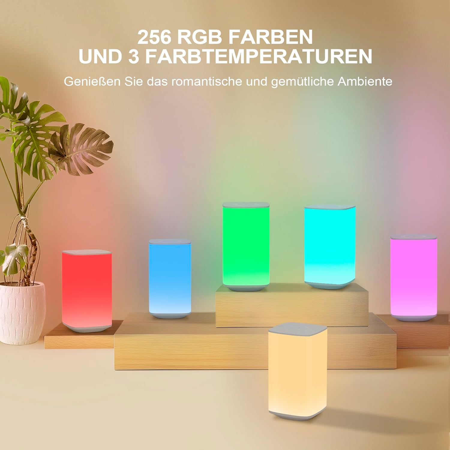 Dimmable Touch Lamp for Bedroo - Baby Nursery Colors ulasan dan harga
