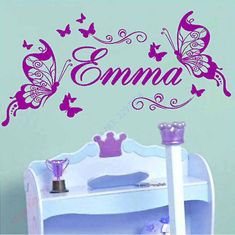 New Butterflies Personalized N - Baby Nursery Artwork ulasan dan harga