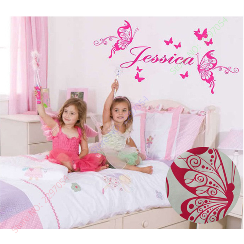 New Butterflies Personalized N - Baby Nursery Artwork ulasan dan harga