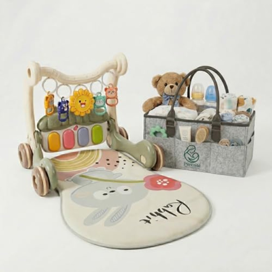 Baby Walker with Diaper Caddy  - Baby Nursery Bundles ulasan dan harga