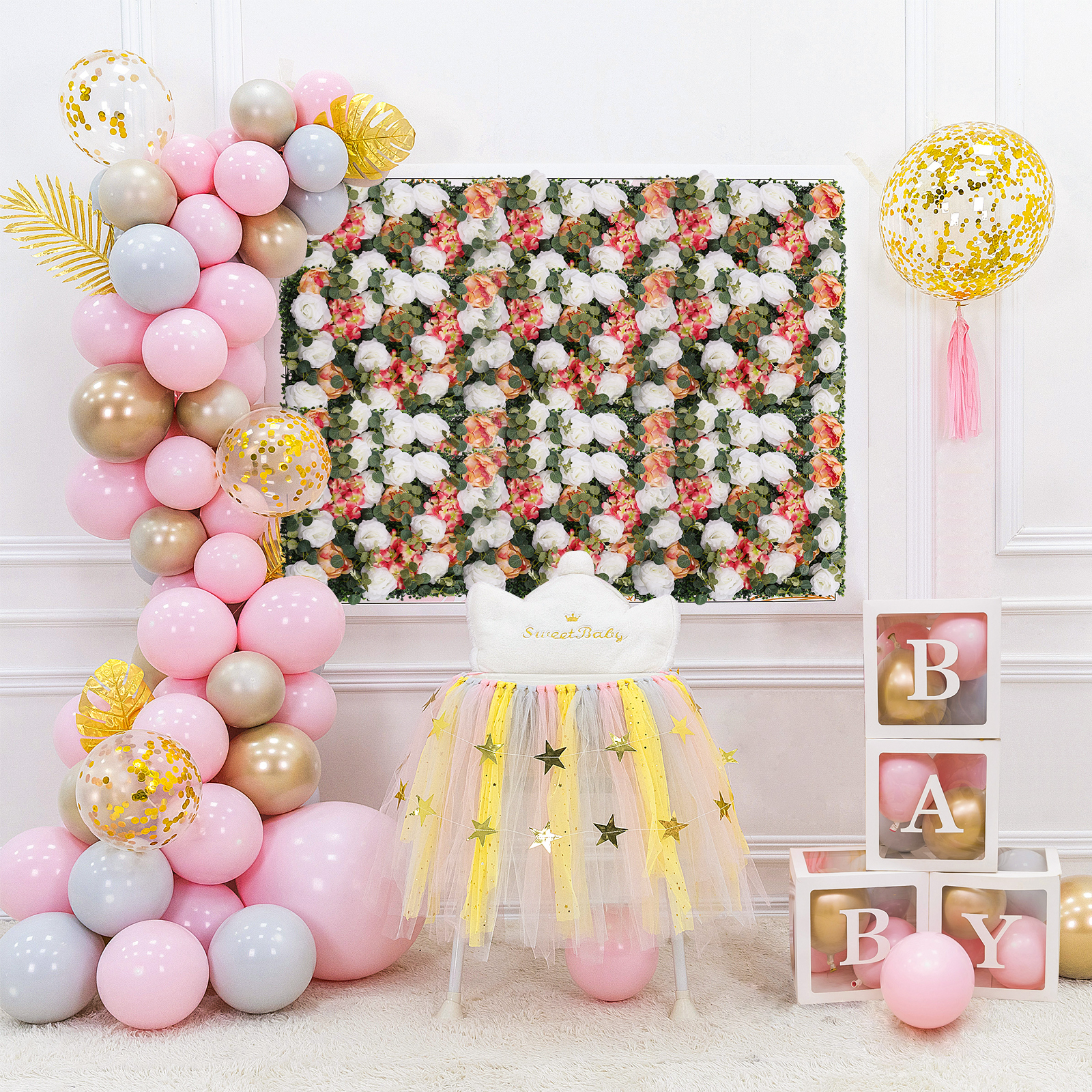 (Clearance Sale!) Pink & White - Baby Nursery Sale ulasan dan harga