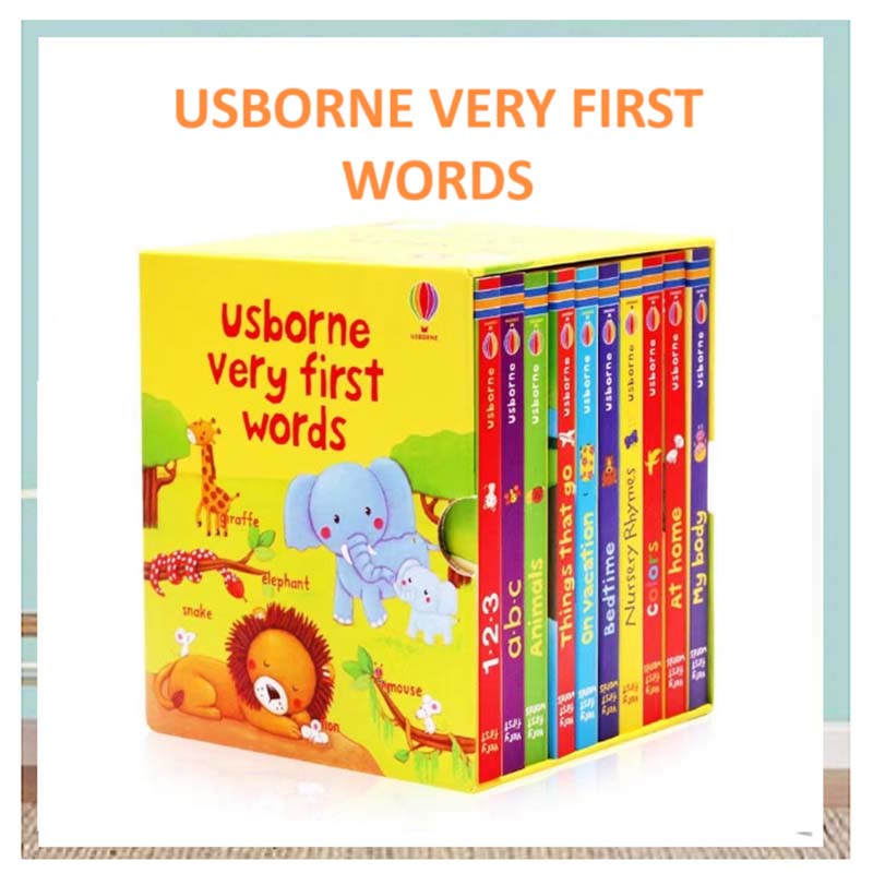 Usborne Very First Words 10 Ba - Baby Nursery Colors ulasan dan harga