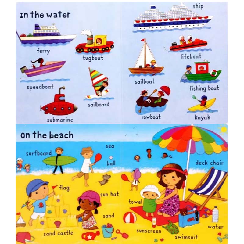 Usborne Very First Words 10 Ba - Baby Nursery Colors ulasan dan harga