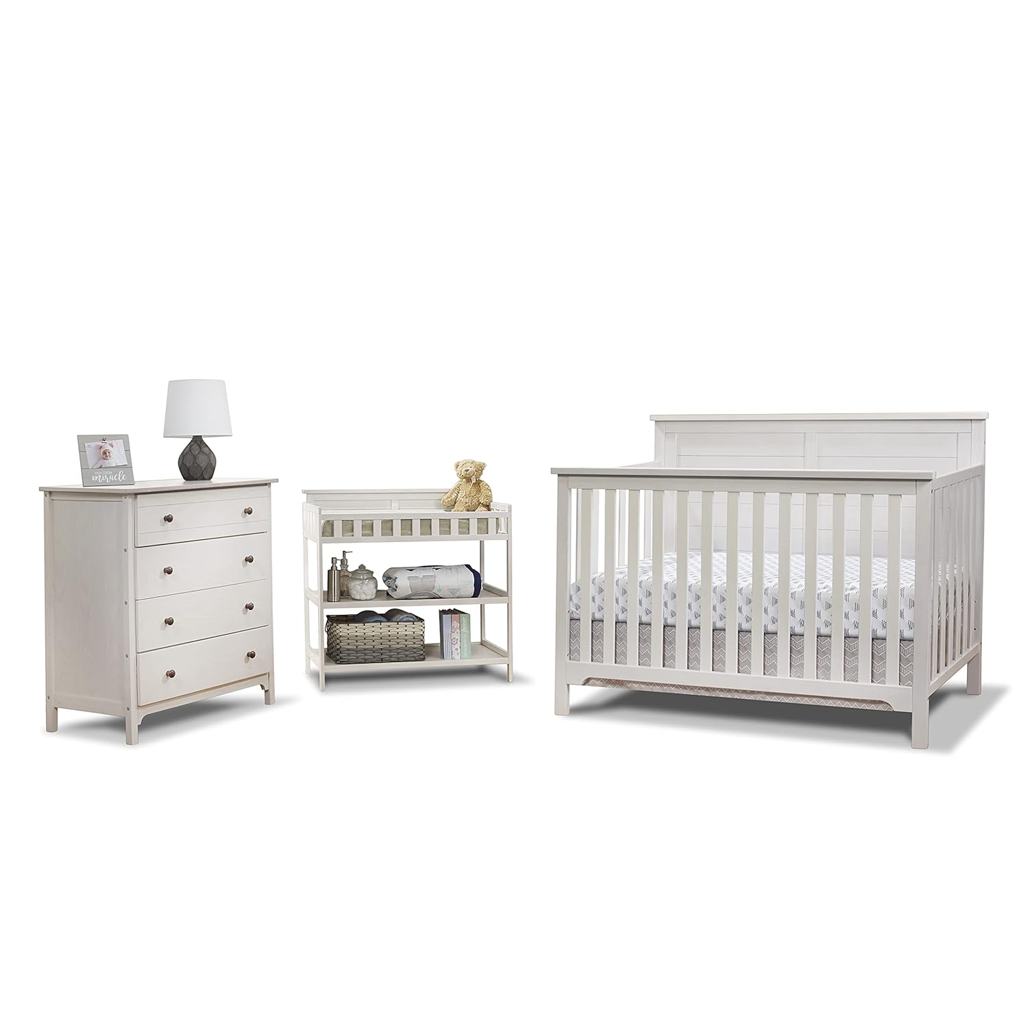 Sorelle Furniture Farmhouse 3- - Convertible Crib Set ulasan dan harga