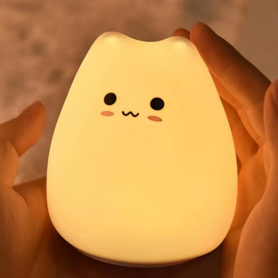LED Nigh tlight 7 Colors Soft  - Baby Nursery Colors ulasan dan harga