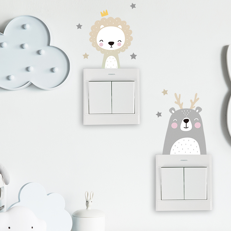 6pcs/set Boho Color Cute Smile - Baby Nursery Kit ulasan dan harga