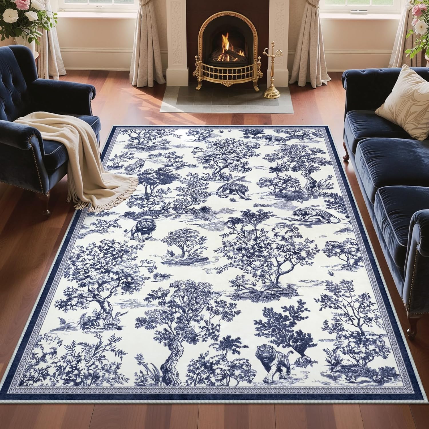 Washable Rug for Bedroom Dinin - Soft Rug Nursery ulasan dan harga
