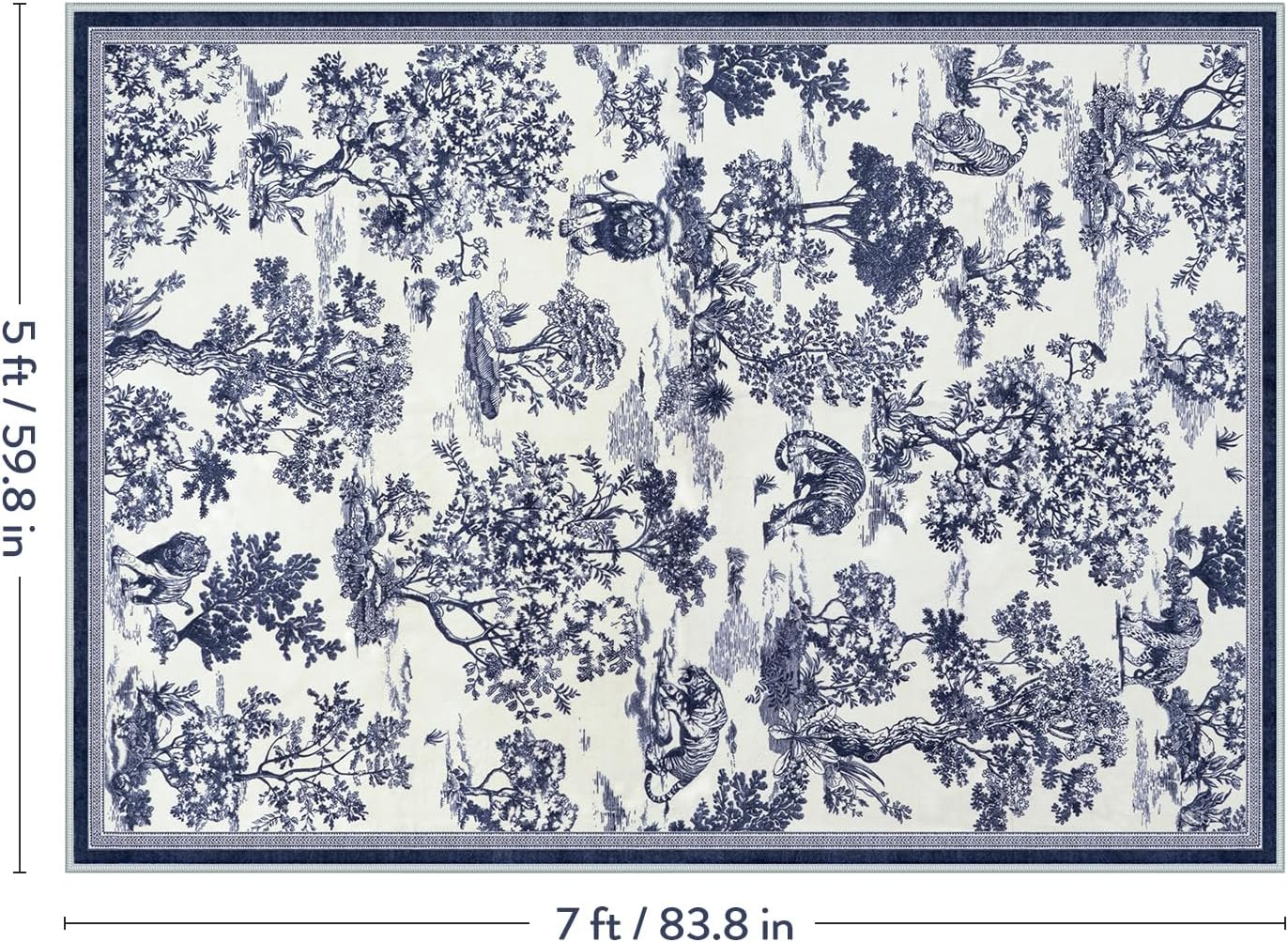Washable Rug for Bedroom Dinin - Soft Rug Nursery ulasan dan harga