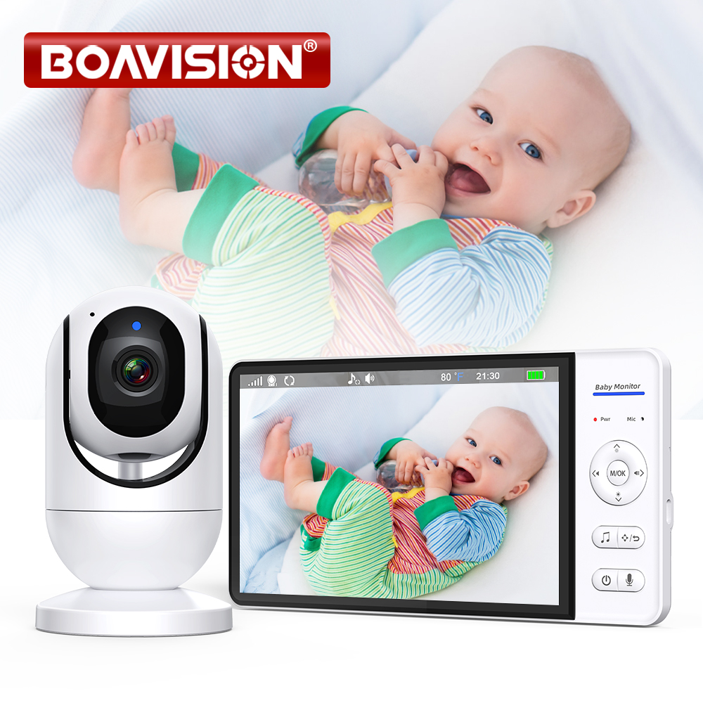 Video Baby Monitor 7'' 1080P H - Baby Monitor Split Screen ulasan dan harga
