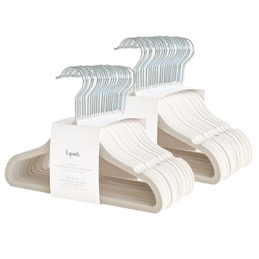 Velvet Baby Hangers NonSlip Ha - Baby Nursery Colors ulasan dan harga