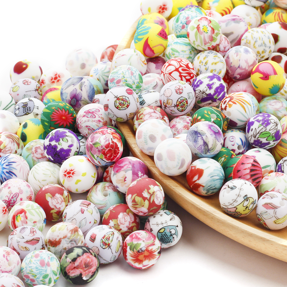 10Pcs 15mm New Silicone Beads  - Baby Food Processor ulasan dan harga