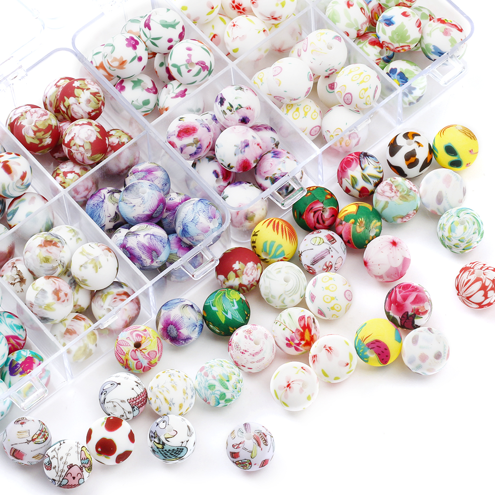 10Pcs 15mm New Silicone Beads  - Baby Food Processor ulasan dan harga