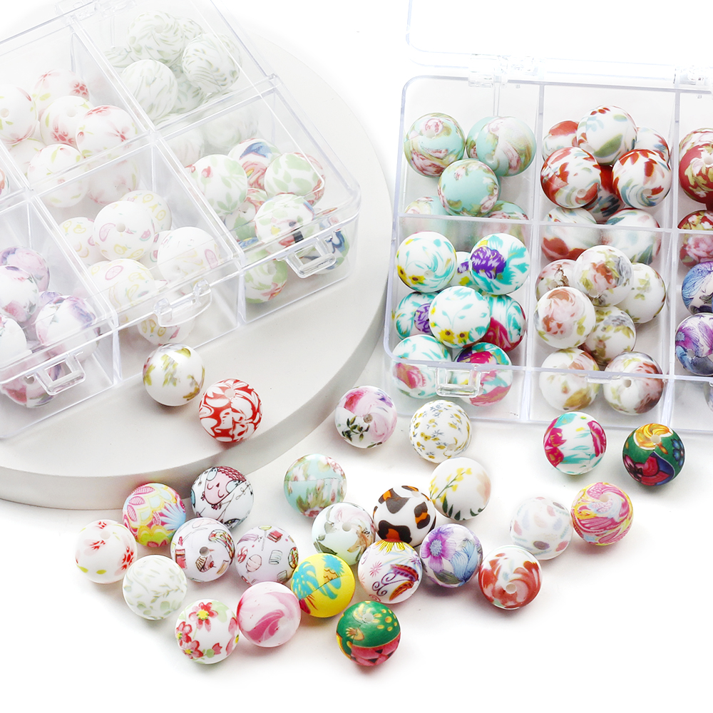 10Pcs 15mm New Silicone Beads  - Baby Food Processor ulasan dan harga