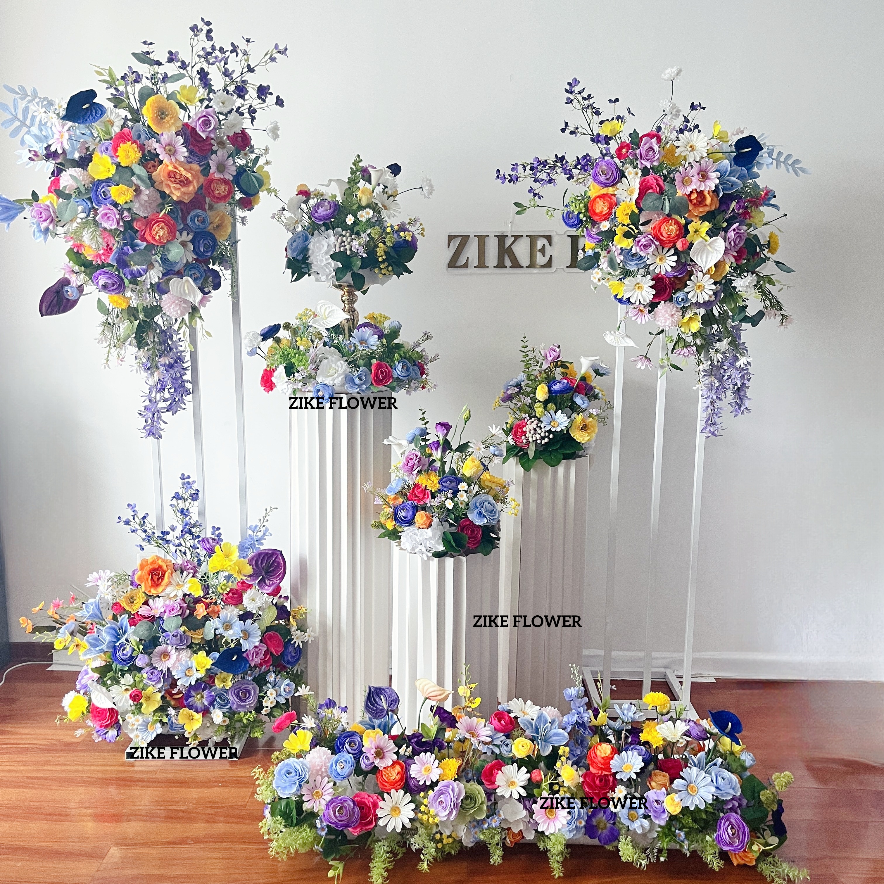 Purple Rose Luxury 5D Artifici - Baby Nursery Table ulasan dan harga