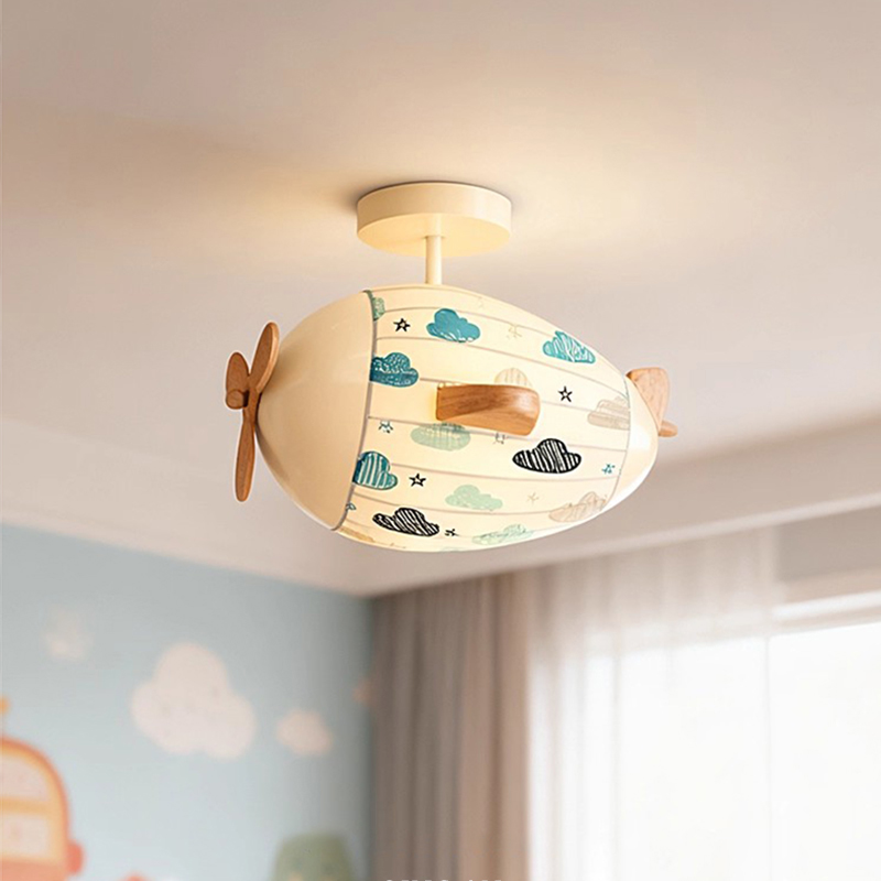 Children's Room Airplane Ceili - Baby Nursery Ceiling Light ulasan dan harga