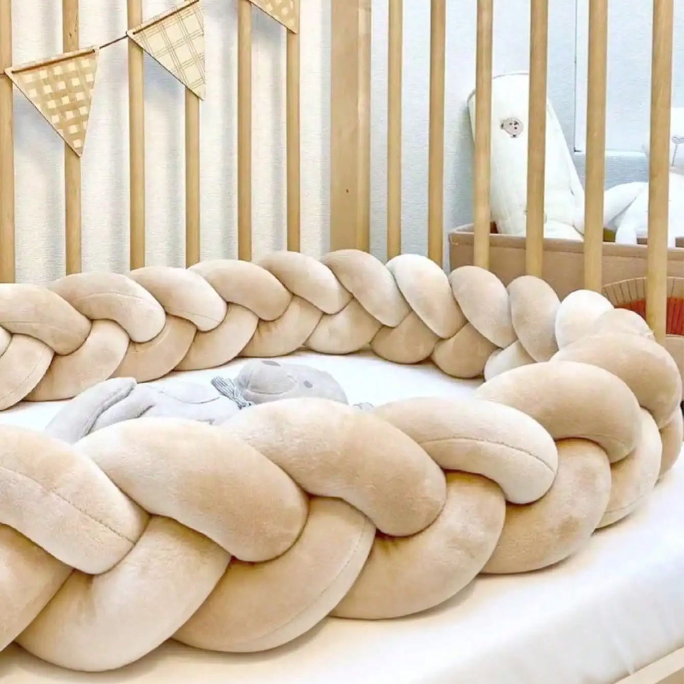 Bumper for Infant Crib Protect - Baby Nursery Sale ulasan dan harga
