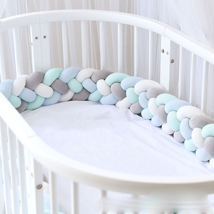 Baby Bumper Bed Braid Knot Pil - Baby Nursery Sale ulasan dan harga
