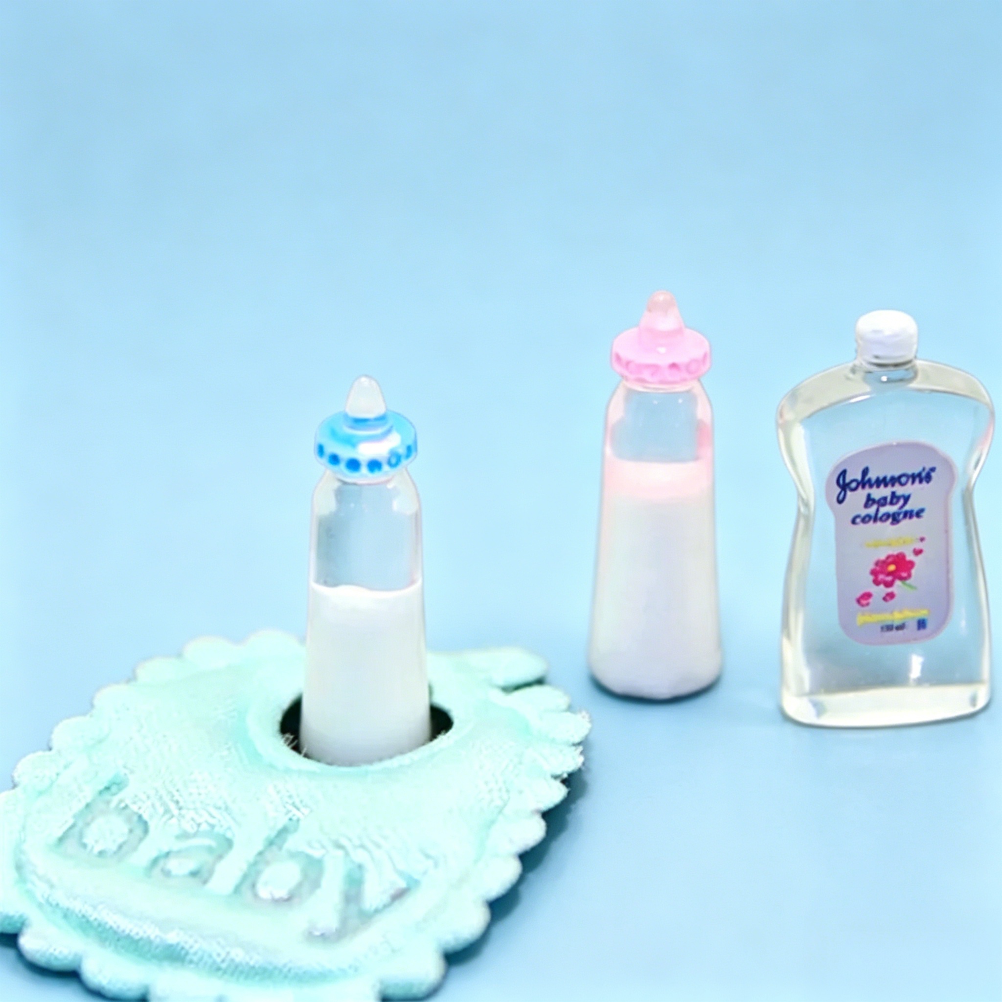 1:12 Scale Dollhouse Mini Baby - Baby Nursery Kit ulasan dan harga