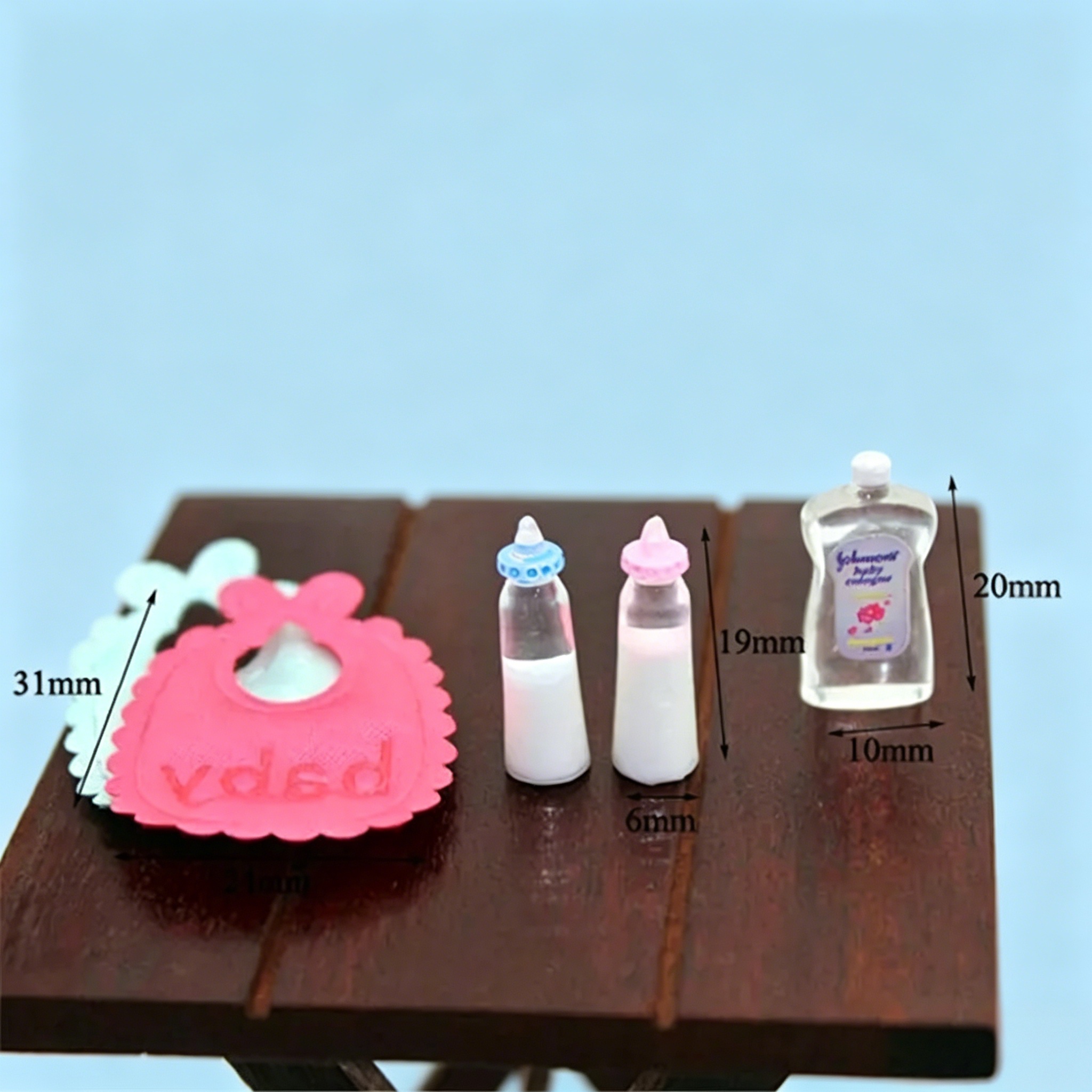 1:12 Scale Dollhouse Mini Baby - Baby Nursery Kit ulasan dan harga