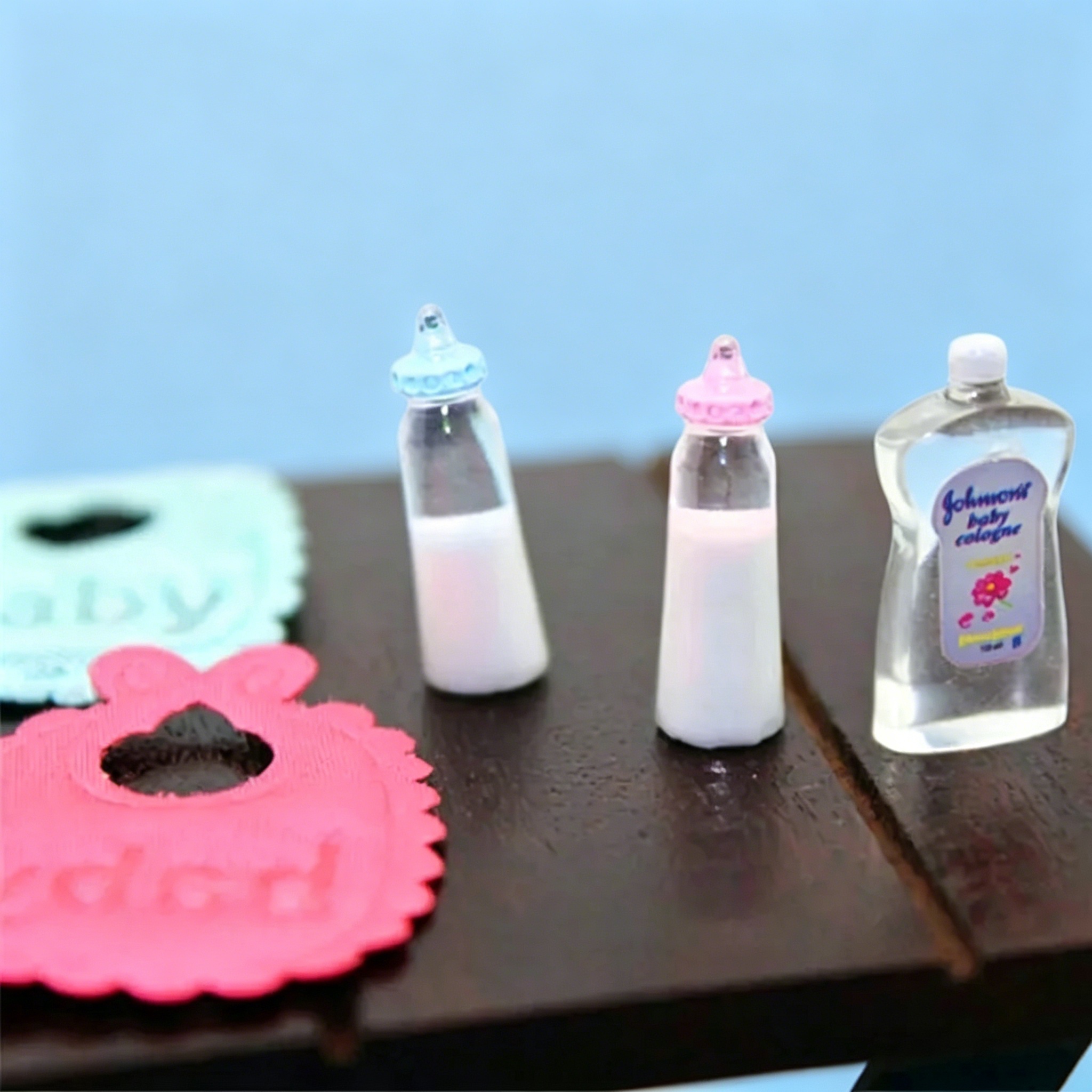 1:12 Scale Dollhouse Mini Baby - Baby Nursery Kit ulasan dan harga