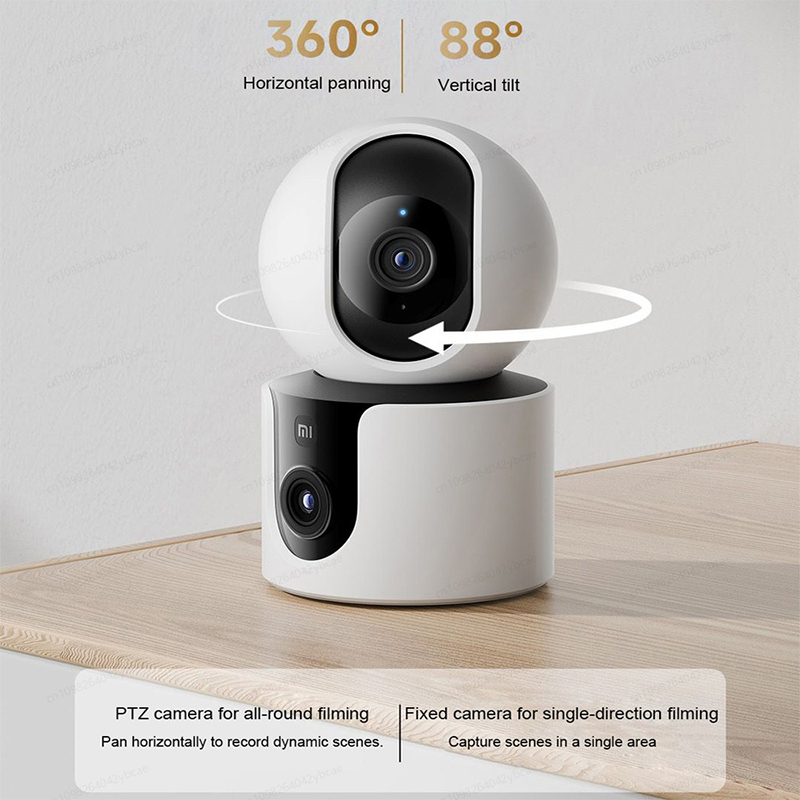 XIAOMI Smart Camera C300 Dual  - Baby Monitor Split Screen ulasan dan harga
