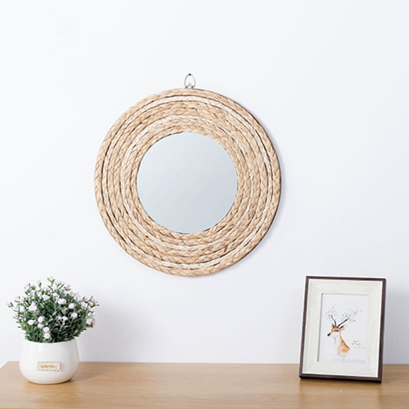 Rattan Handicrafts Decorative  - Baby Nursery Mirror ulasan dan harga