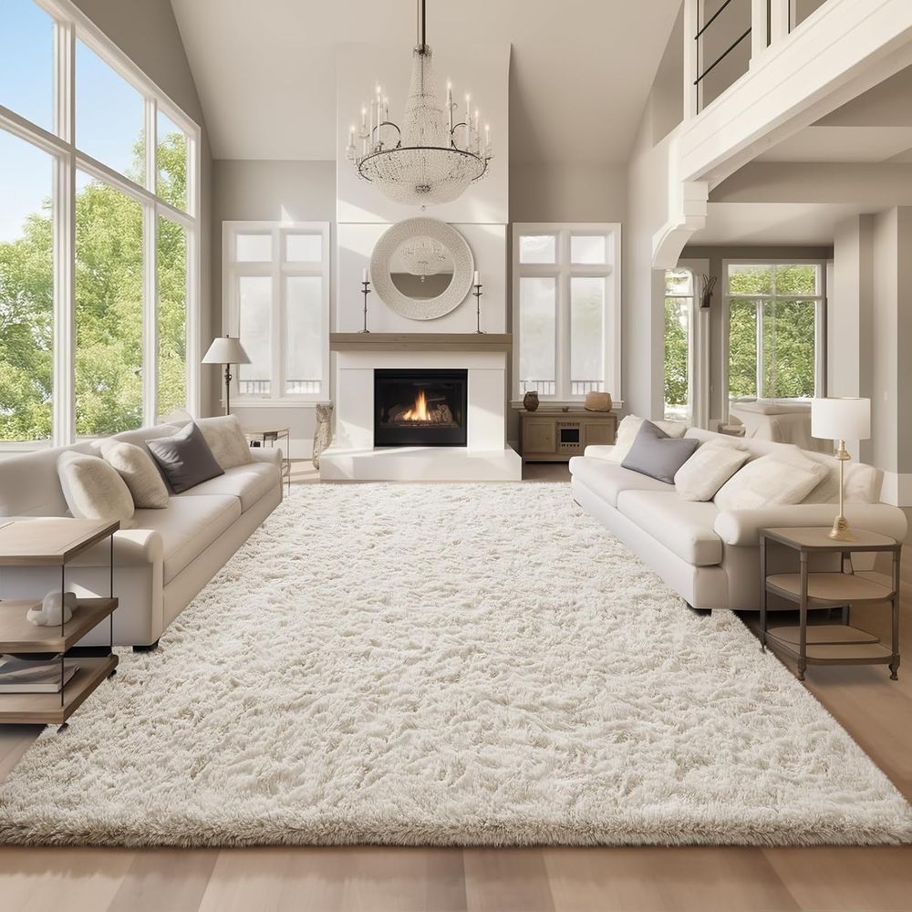 Ivory 9x12 Living Room Carpet, - Soft Rug Nursery ulasan dan harga