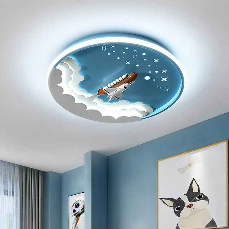 Modern Cartoon LED Ceiling Lam - Baby Nursery Ceiling Light ulasan dan harga