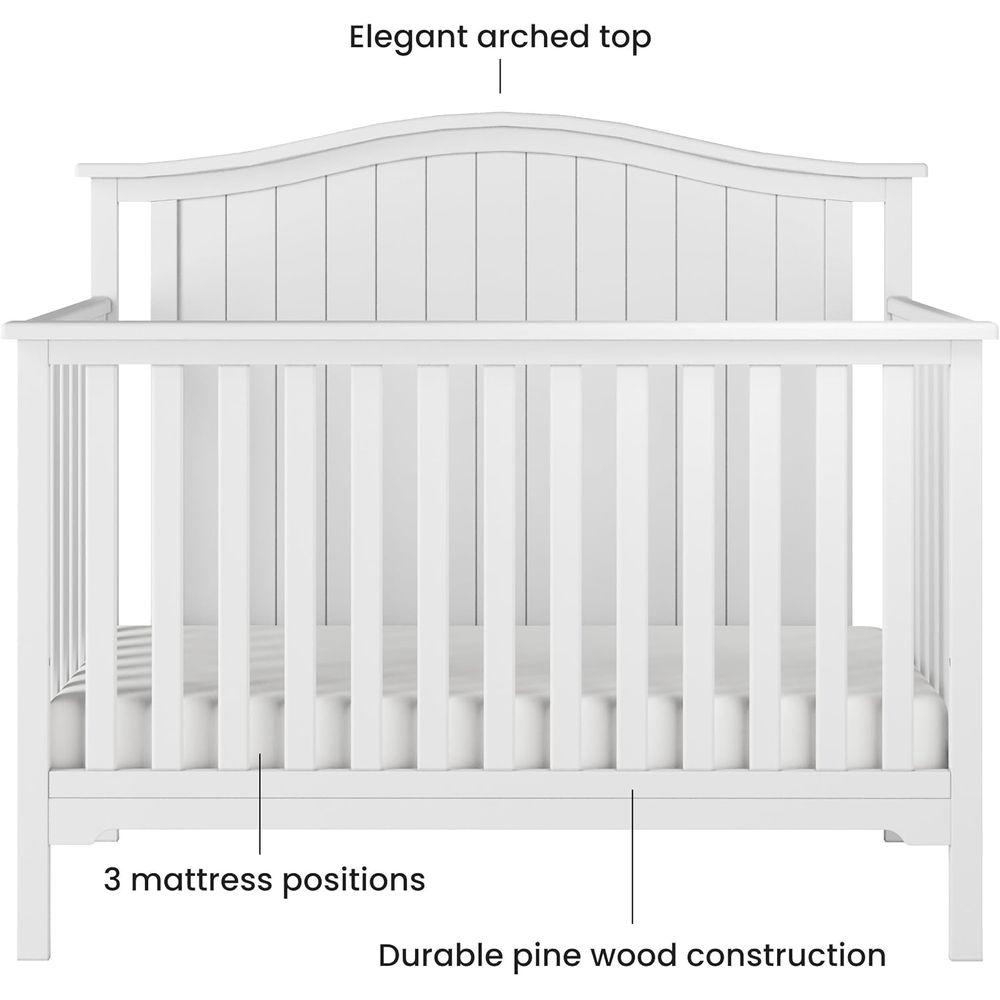 3-Piece Nursery Set: Convertib - Convertible Crib Set ulasan dan harga