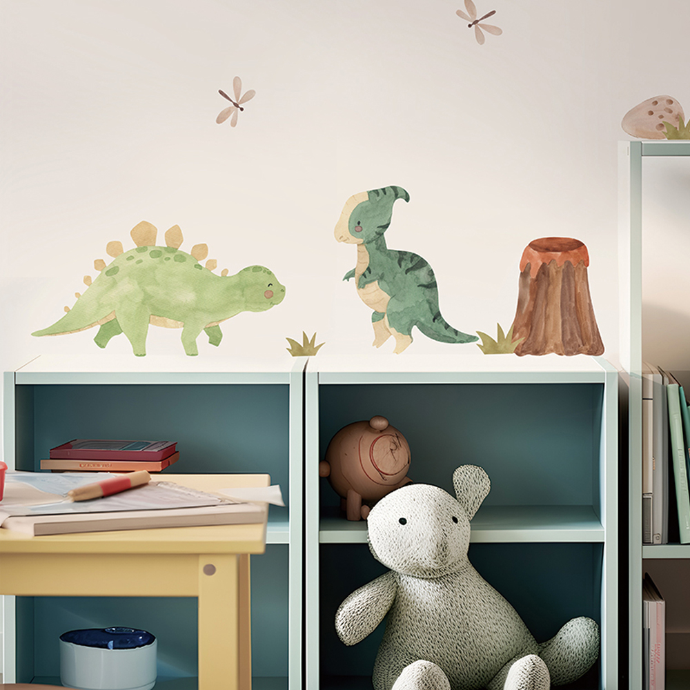 Dinosaur Wall Decals, Dino Alp - Baby Nursery Artwork ulasan dan harga