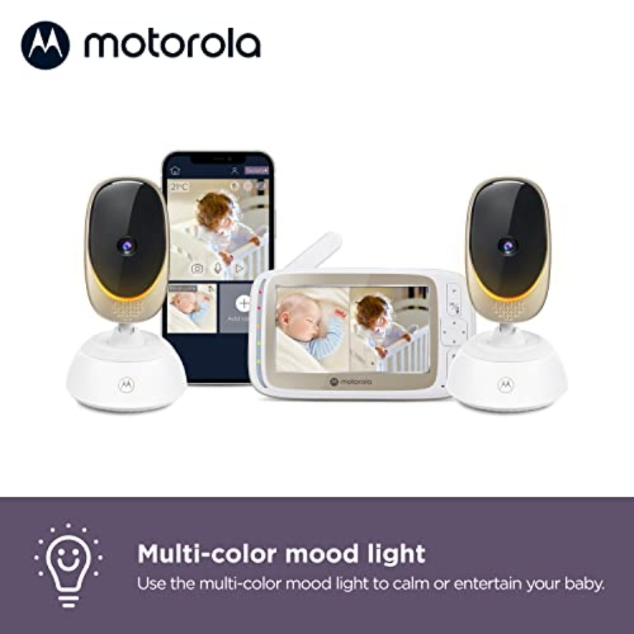 Motorola Nursery WiFi Baby Mon - Baby Nursery Temperature ulasan dan harga