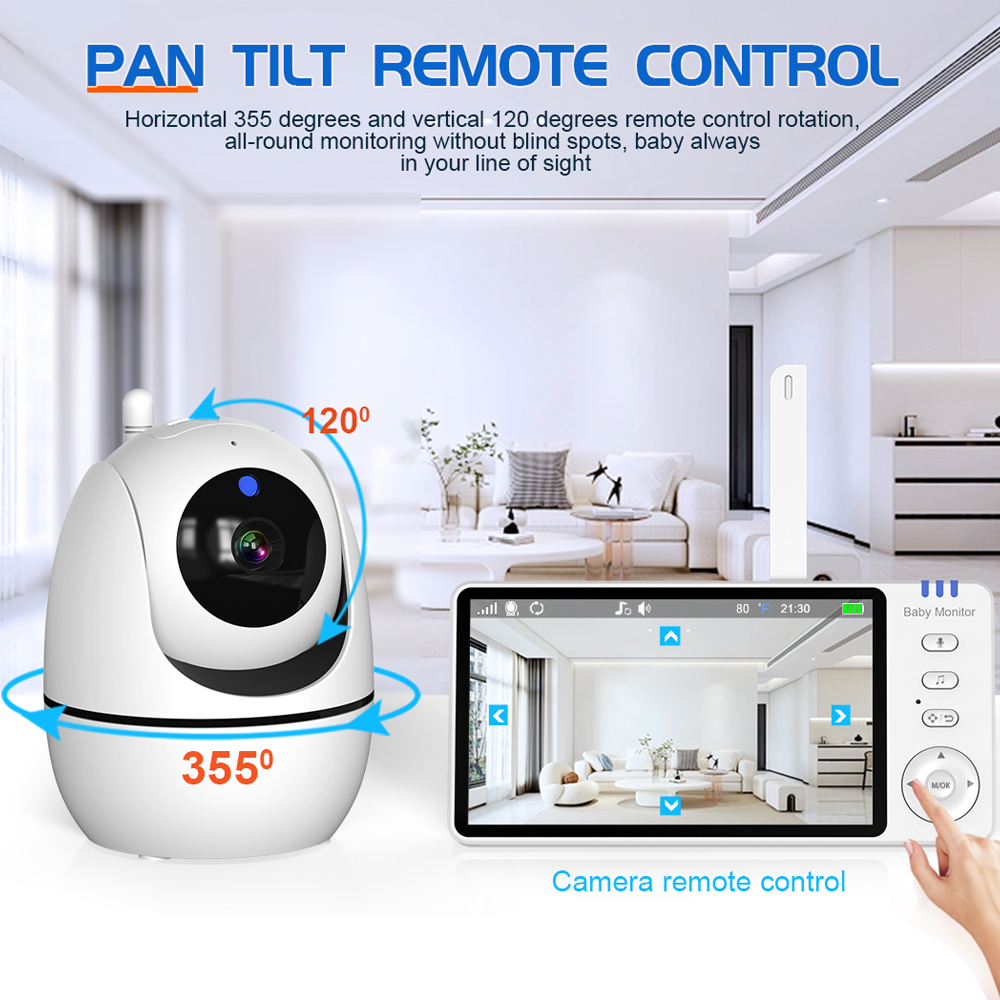 Video Baby Monitor with Cam an - Baby Monitor Split Screen ulasan dan harga