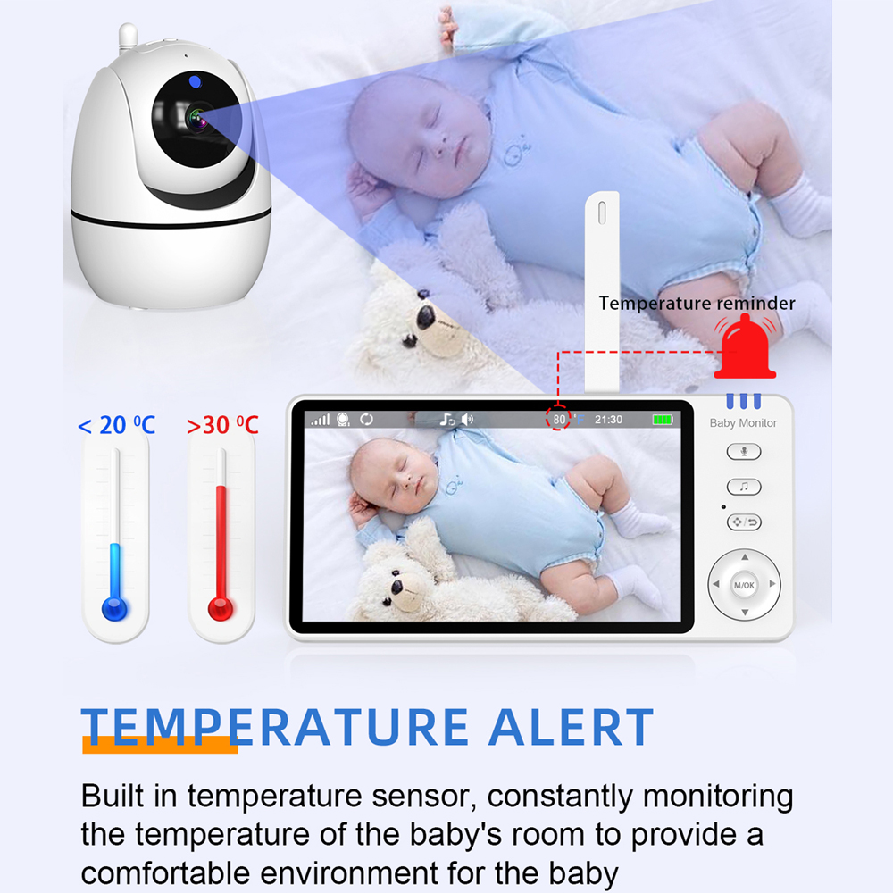 Video Baby Monitor with Cam an - Baby Monitor Split Screen ulasan dan harga