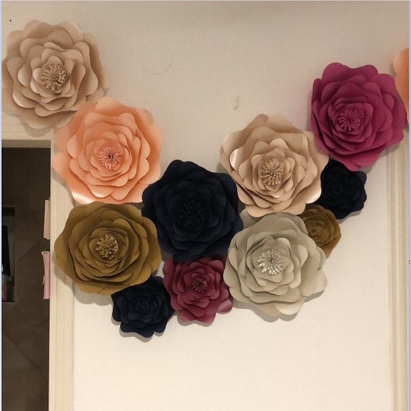 Customized Flower Backdrop Per - Baby Nursery Office ulasan dan harga