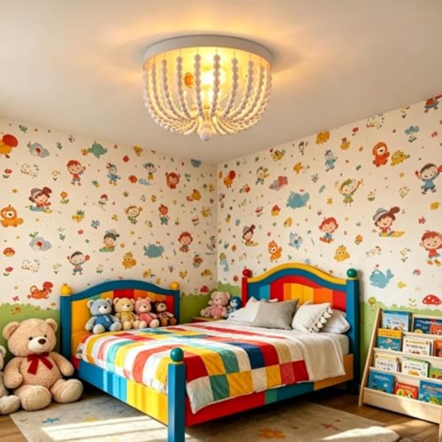 Flush Mount Ceiling Light Fixt - Baby Nursery Ceiling Light ulasan dan harga