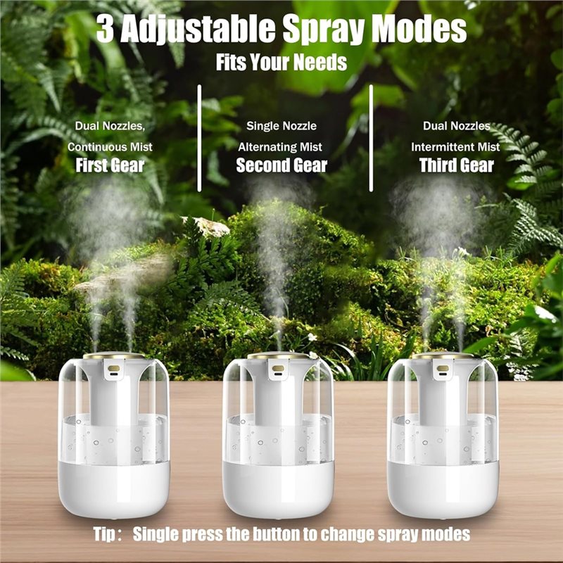 B51CNEW! Humidifier For Bedroo - Baby Nursery Office ulasan dan harga