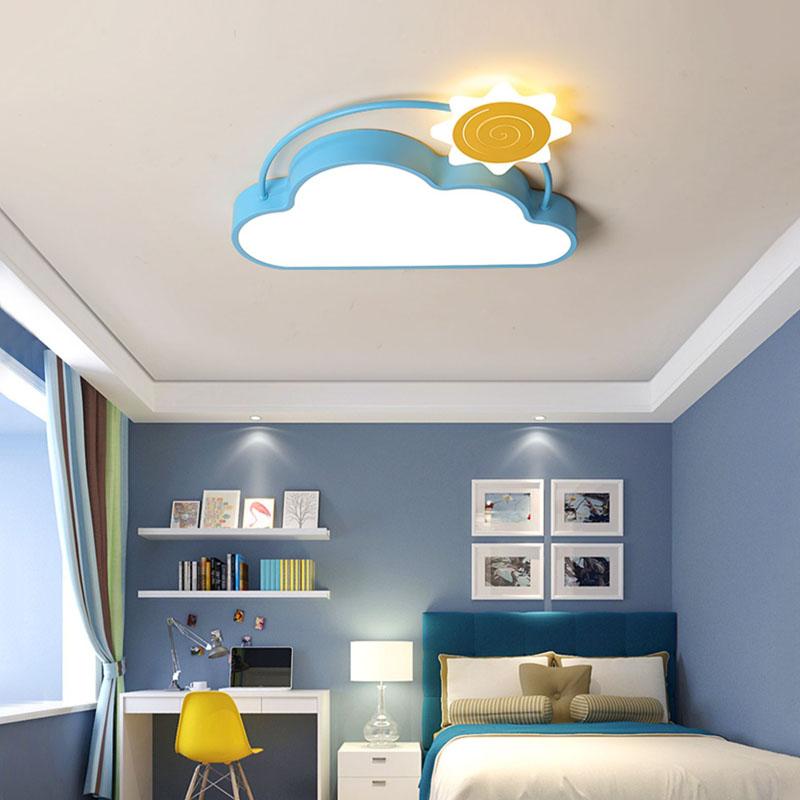 Modern Cloud Led Ceiling Lamps - Baby Nursery Ceiling Light ulasan dan harga