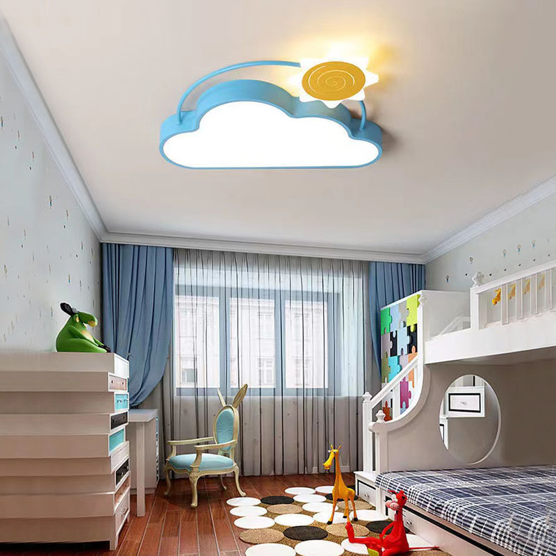 Modern Cloud Led Ceiling Lamps - Baby Nursery Ceiling Light ulasan dan harga