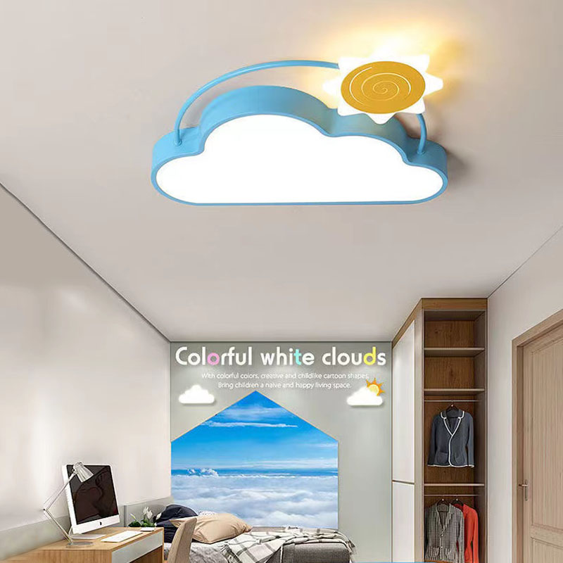 Modern Cloud Led Ceiling Lamps - Baby Nursery Ceiling Light ulasan dan harga