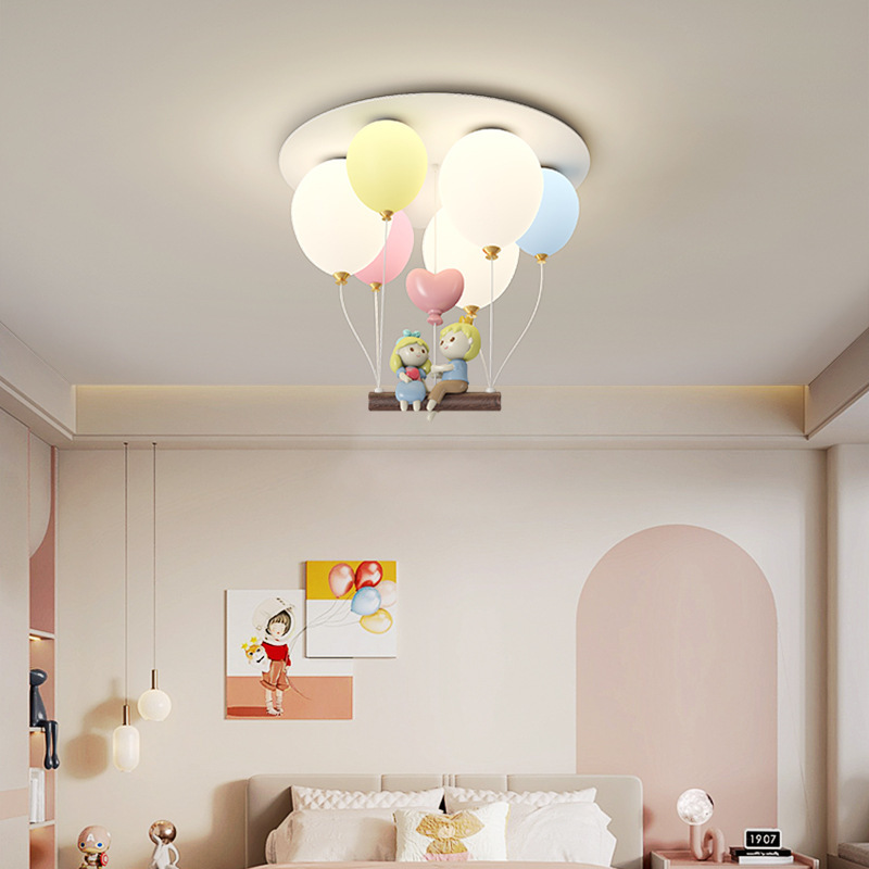 Colorful Balloons Children's R - Baby Nursery Ceiling Light ulasan dan harga