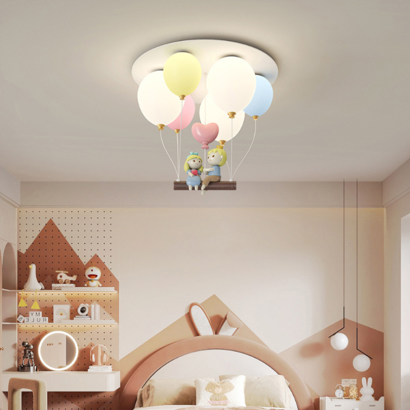 Colorful Balloons Children's R - Baby Nursery Ceiling Light ulasan dan harga
