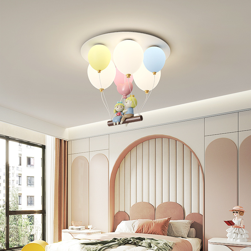 Colorful Balloons Children's R - Baby Nursery Ceiling Light ulasan dan harga