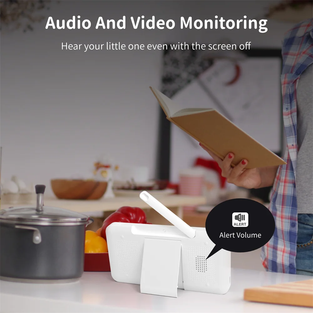 Babystar 5 Inch Wifi Baby Moni - Baby Monitor Split Screen ulasan dan harga